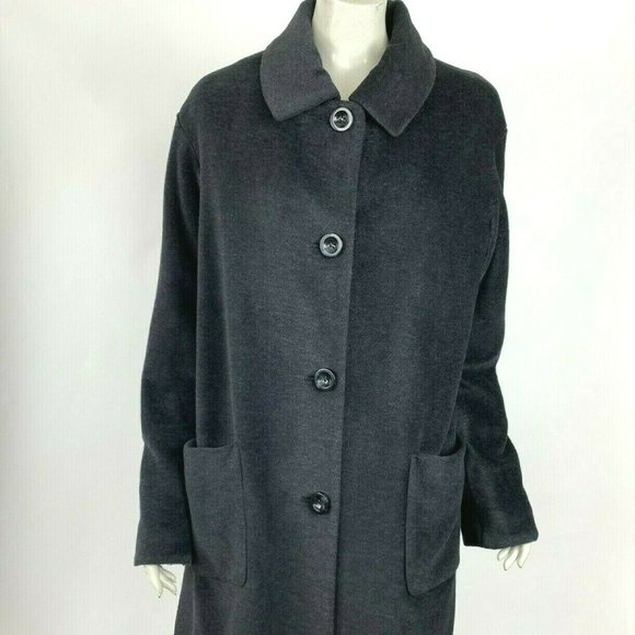 Pendleton Jackets & Blazers - Pendleton Wool Blend Coat Lightweight Black NWOT